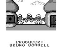 une photo d'Ã©cran de Les Schtroumpfs sur Nintendo Game Boy